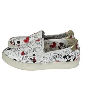 Disney x Aldo True Original Slip On Sneaker Mickey Minnie‎ Mouse Womens Sz 8 M